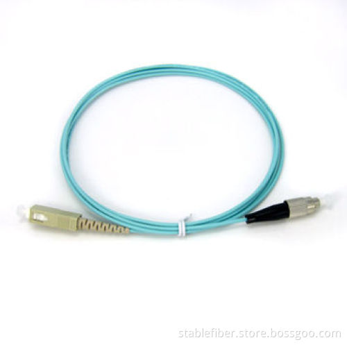 2.0mm Fiber-optic Patch Cable, SC-FC Connector, Multi-mode, Simplex and Duplex, PVC and LSZH